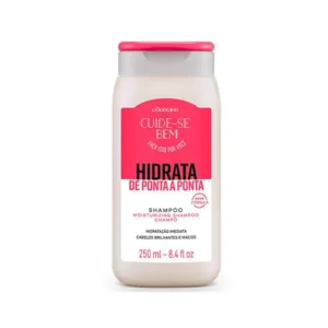 Shampoo Hidrata de Ponta a Ponta Cuide-se Bem 250 ml