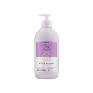 Loção Hidratante Corporal Rosa & Algodão 400 ml