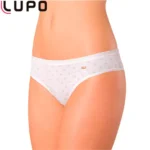 Calcinha Cotton Branco Lupo 43000