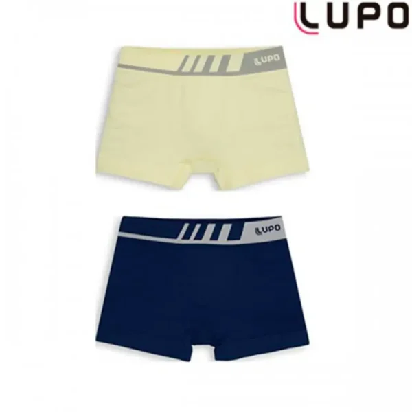 Kit 2 Cuecas Boxer Kids Microfibra Lupo 136.1 Ninki Store Produtos O Boticário no Japão