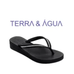 Chinelo Preto Terra e Água 390002