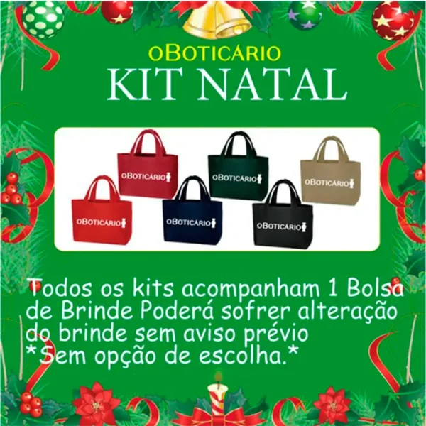 Brinde O Boticario Natal 2024 Ninki Store Produtos O Boticário no Japão