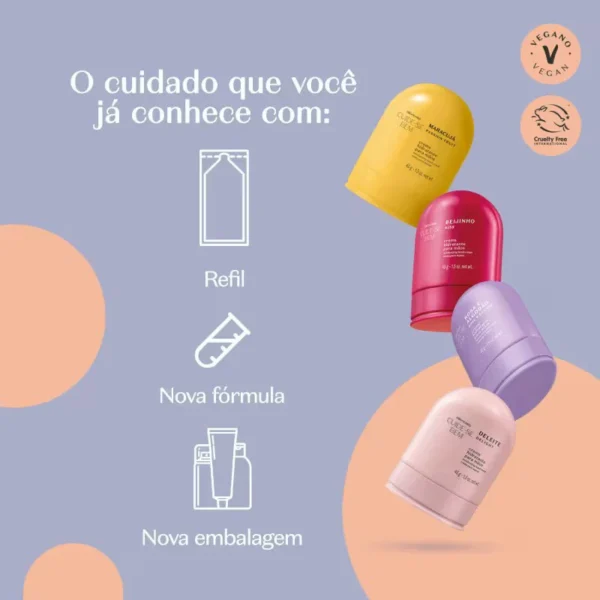 Creme Para as Maos Beijinho Cuide se Bem 45g.conceito Ninki Store Produtos O Boticário no Japão