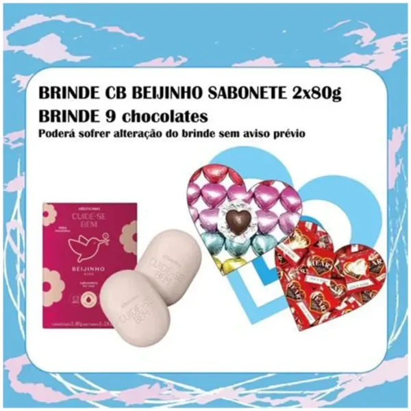 Brinde White Day Combo Thaty 2026 Ninki Store Produtos O Boticário no Japão