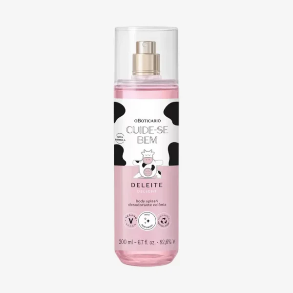 Deleite Body Splash Cuide-Se Bem 200 ml 1 Deleite Body Splash Cuide Se Bem 200 ml.2 Ninki Store Produtos O Boticário no Japão