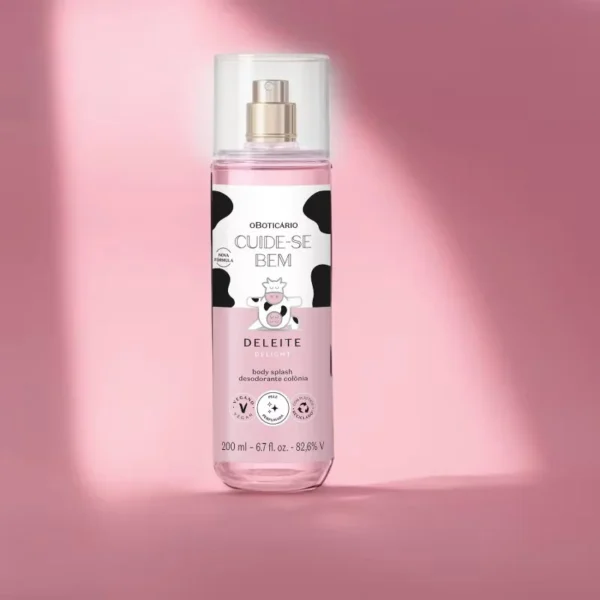 Deleite Body Splash Cuide-Se Bem 200 ml 2 Deleite Body Splash Cuide Se Bem 200 ml.3 Ninki Store Produtos O Boticário no Japão