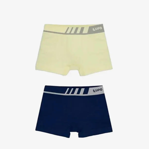 Kit 2 Cuecas Boxer Kids Microfibra Lupo-136 1 Kit 2 Cuecas Boxer Kids Microfibra Lupo 136.1 Ninki Store Produtos O Boticário no Japão