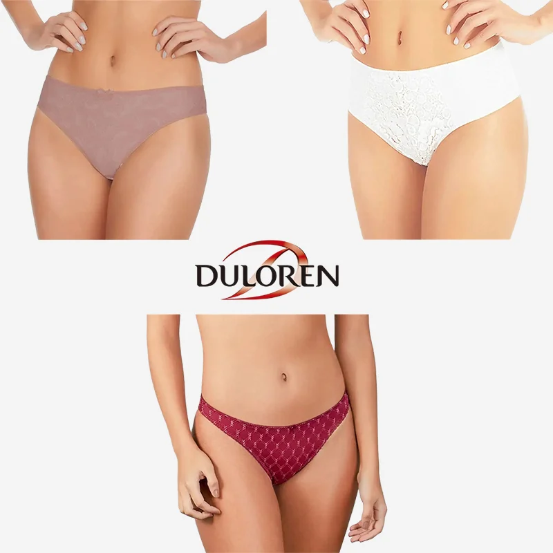 Kit 3 Calcinhas Duloren 128912