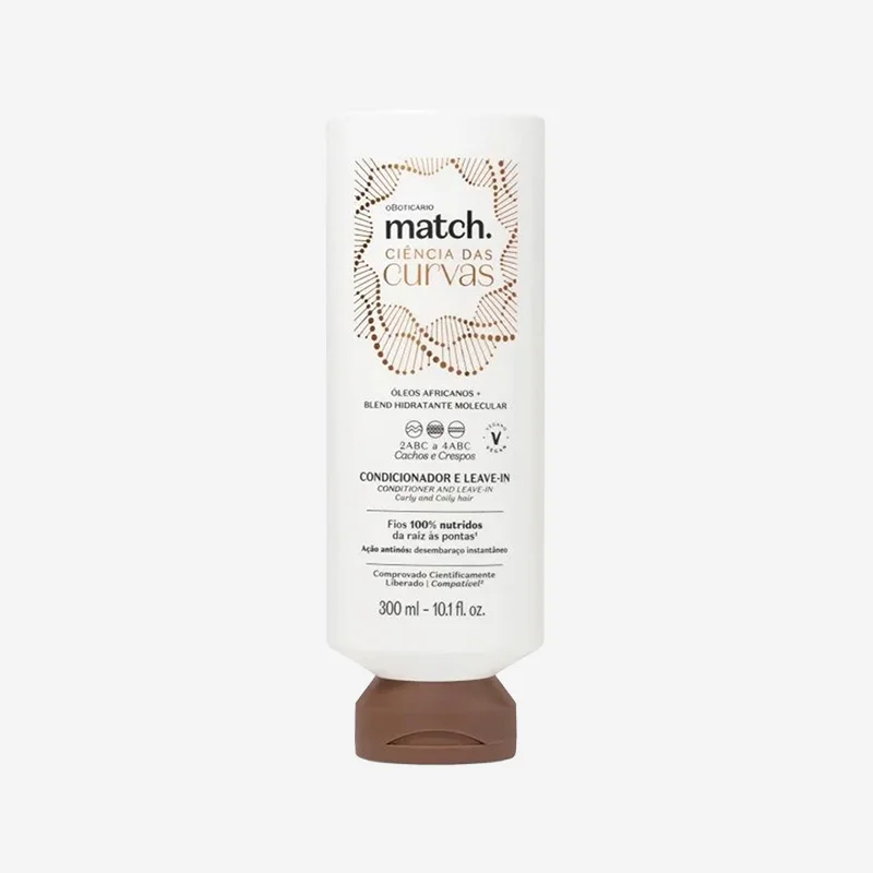 Condicionador Ciência das Curvas Match 300 ml