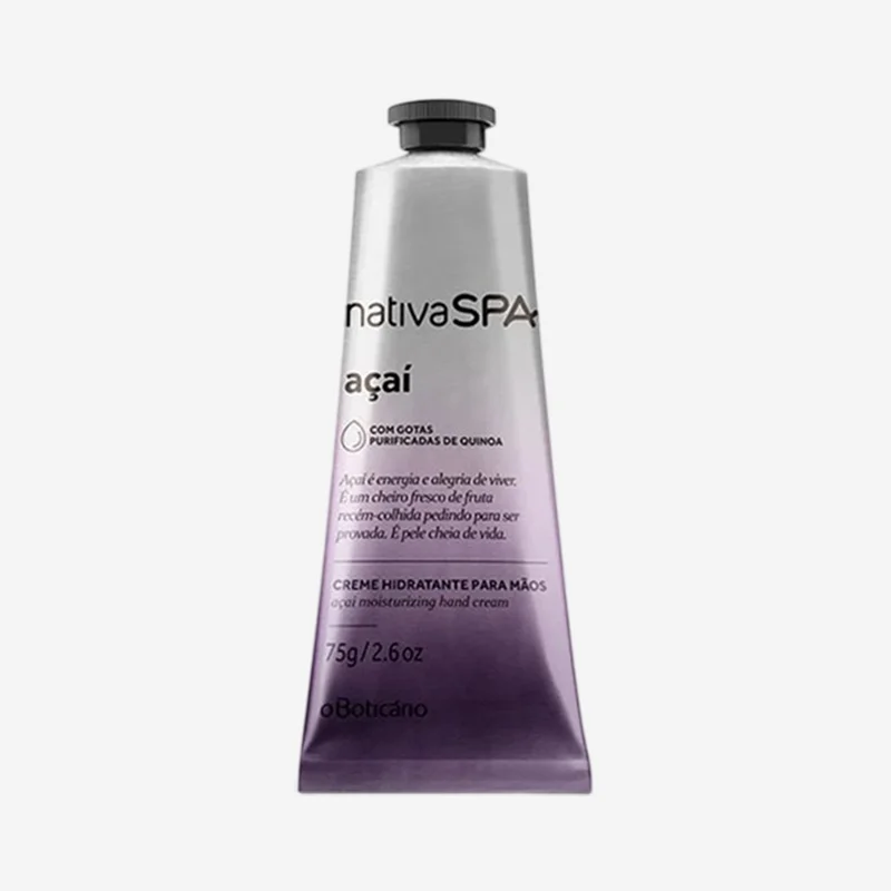 Creme Hidratante para Mãos Açaí Nativa Spa 75g