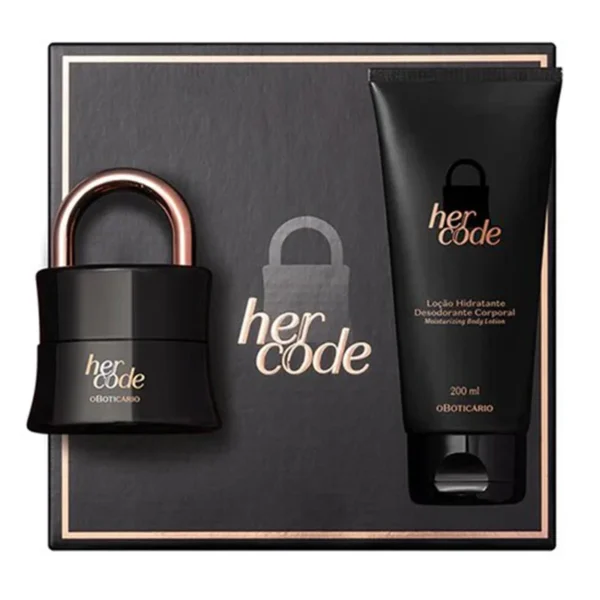Her Code Estojo O Boticário (2 Itens)