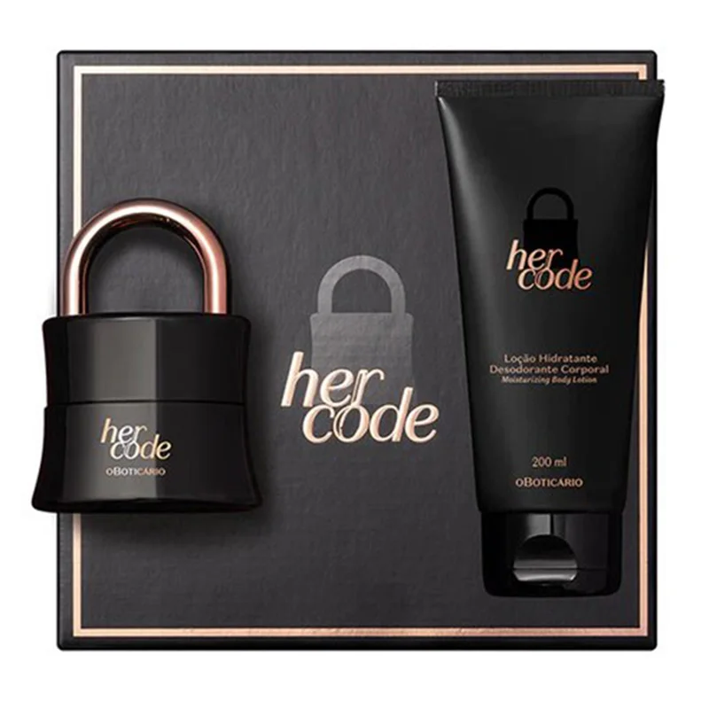 Her Code Estojo O Boticário (2 Itens)