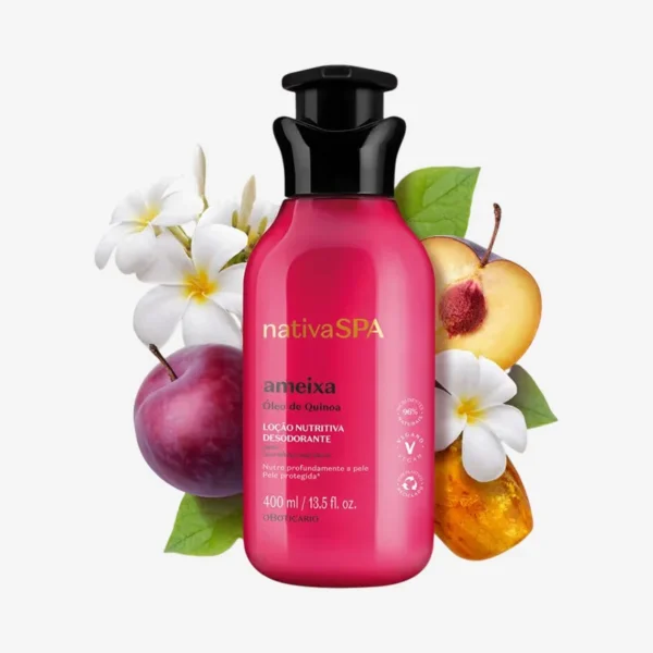 Hidratante Corporal Ameixa Nativa Spa 400 ml 2 Ninki Store Produtos O Boticário no Japão