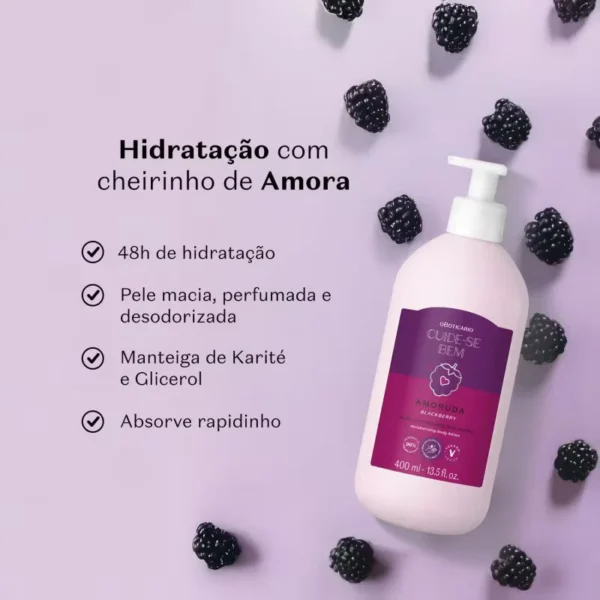 Hidratante Corporal Amoruda Cuide-se Bem 400 ml 1 Hidratante Corporal Amoruda Cuide se Bem 400 ml.1 Ninki Store Produtos O Boticário no Japão