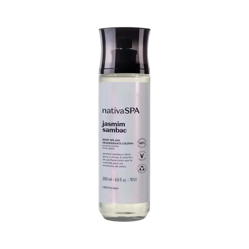 Jasmim Sambac Body Splash Nativa Spa 200 ml