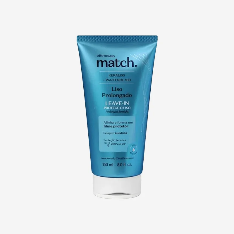 Leave-In Liso Prolongado Match 150 ml