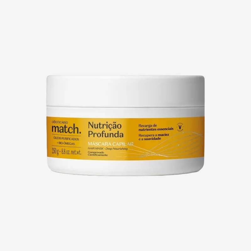 Máscara Capilar Nutrição Profunda 250g