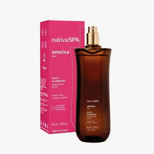 Óleo Multifuncional Glorioso Ameixa Nativa Spa 85 ml