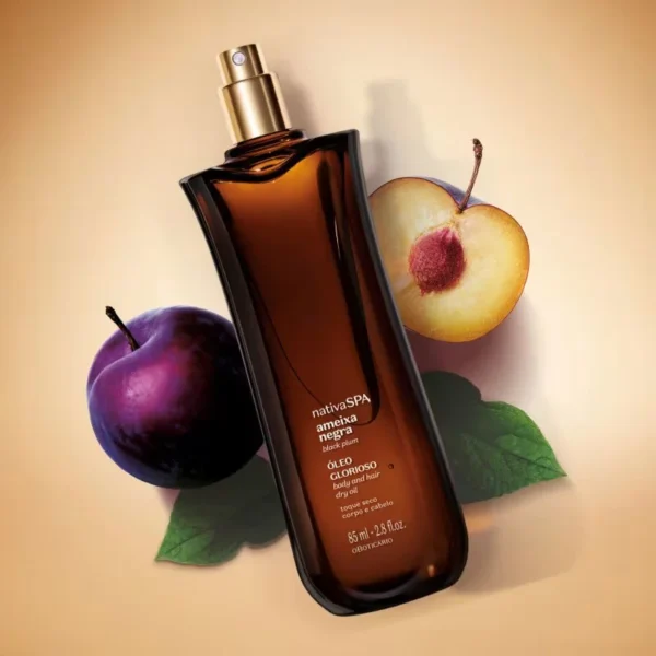 Oleo Multifuncional Glorioso Ameixa Negra Nativa Spa 85 ml.2 Ninki Store Produtos O Boticário no Japão