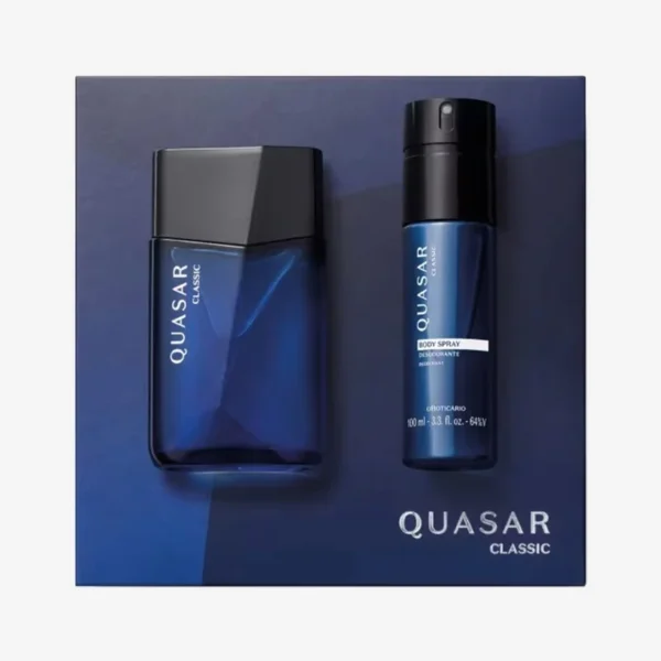 Estojo Quasar Classic O Boticario 2 Itens.2 Ninki Store Produtos O Boticário no Japão