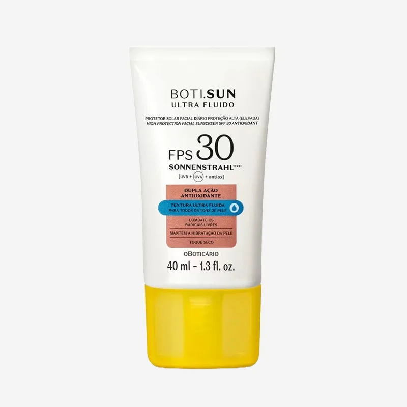 Protetor Solar Facial FPS30 Boti.Sun Ultra Fluido 40ml