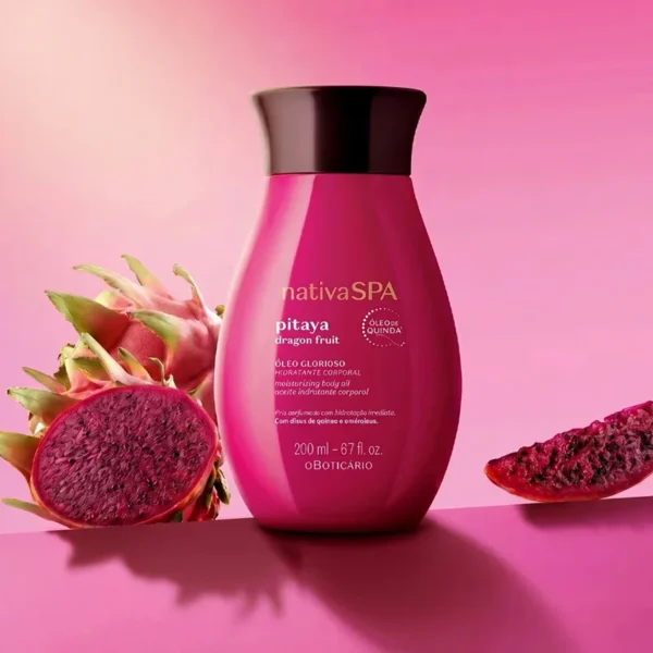 Óleo Glorioso Pitaya Nativa Spa 200 ml 1 Oleo Glorioso Pitaya Nativa Spa 200 ml.2 Ninki Store Produtos O Boticário no Japão